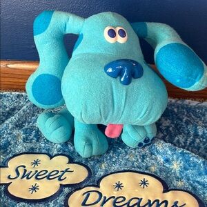 Blue Plush Stuffed Animal